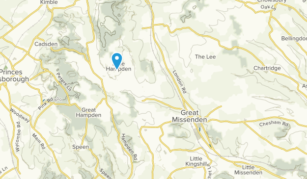 Great Missenden, Buckinghamshire Map