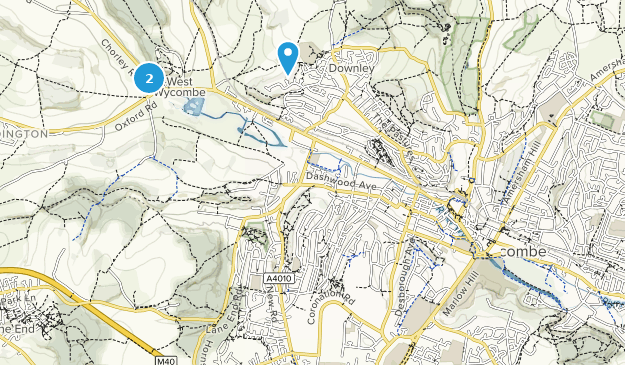 High Wycombe, Buckinghamshire Map