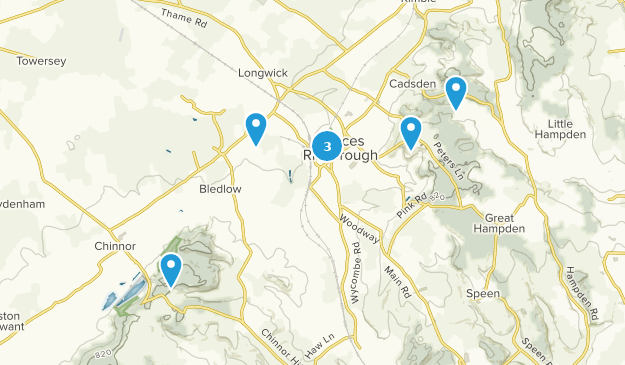Princes Risborough, Buckinghamshire Map