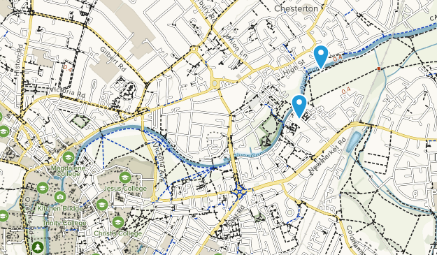Cambridge, Cambridgeshire Map