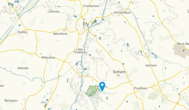 Ely, Cambridgeshire Map