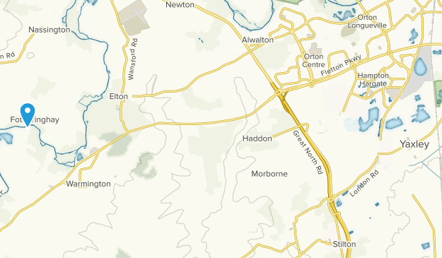 Peterborough, Cambridgeshire Map