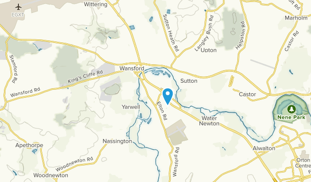 Wansford, Cambridgeshire Map