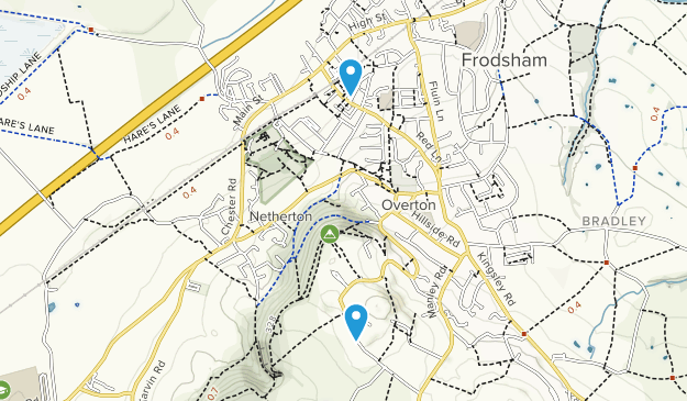 Frodsham, Cheshire Map