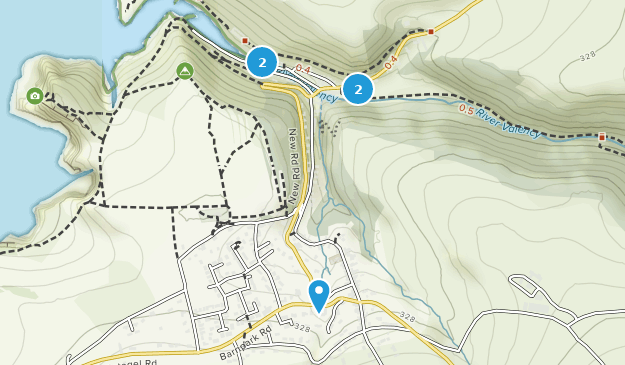 Boscastle, Cornualles Map