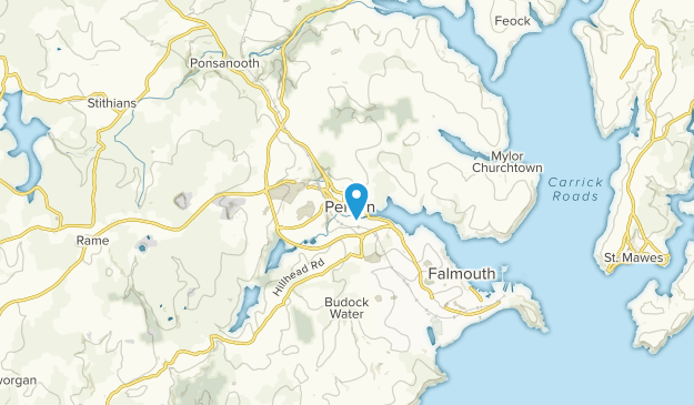 Penryn, Cornwall Map