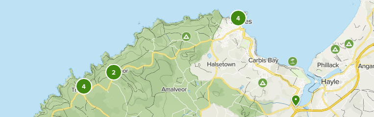St Ives Cornwall Beliebte Routen Alltrails