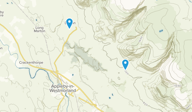 Appleby-in-Westmorland, Cumbria Map