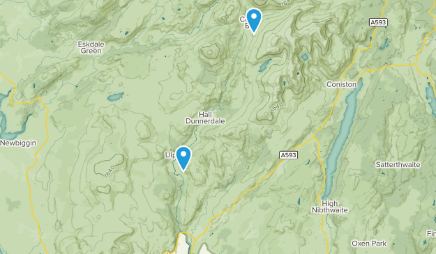 Broughton-in-Furness, Cumbria Map