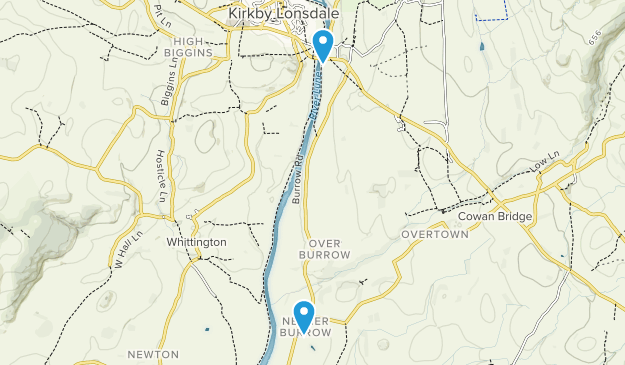 Kirkby Lonsdale, Cumbria Map