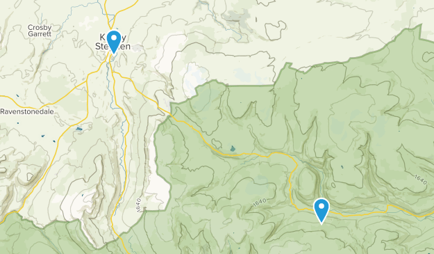 Kirkby Stephen, Cumbria Map