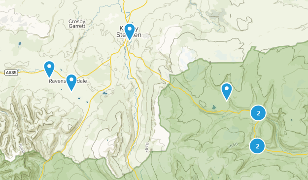 Kirkby Stephen, Cumbria Map
