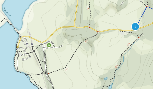 Ravenglass, Cumbria Map