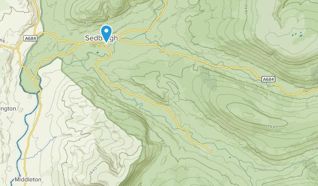 Sedbergh, Cumbria Map