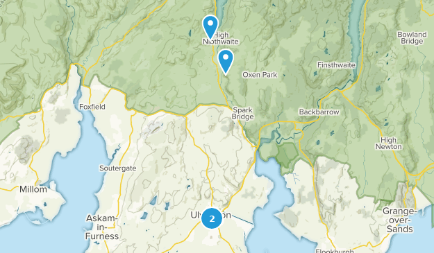 Ulverston, Cumbria Map