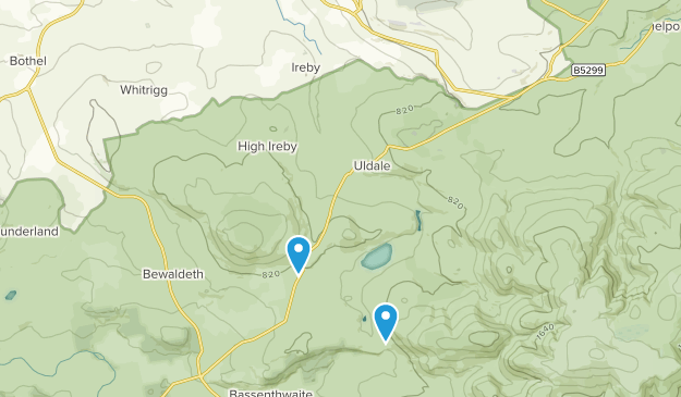 Wigton, Cumbria Map
