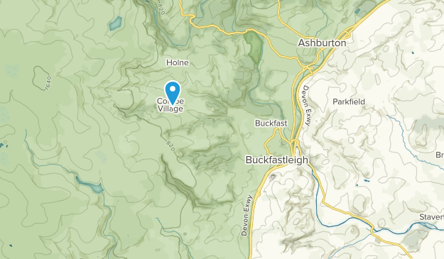 Buckfastleigh, Devon Map