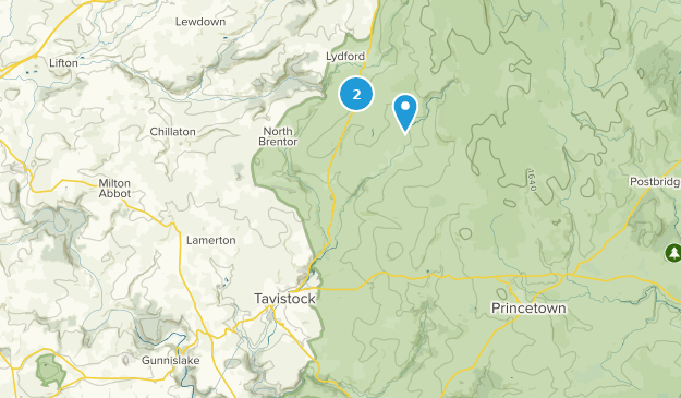 Tavistock, Devon Map