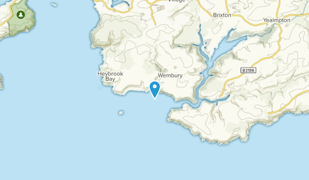 Wembury, Devon Map