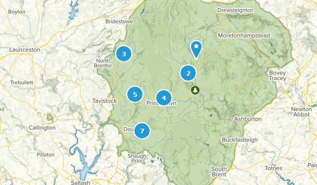 Yelverton, Devon Map