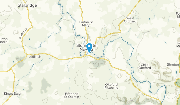 Sturminster Newton, Dorset Map