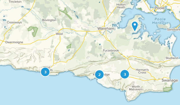 Wareham, Dorset Map