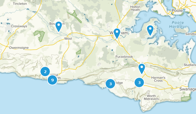 Wareham, Dorset Map