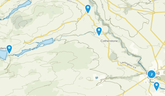 Barnard Castle, Durham Map
