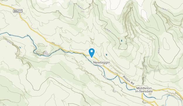 Middleton-in-Teesdale, Durham Map