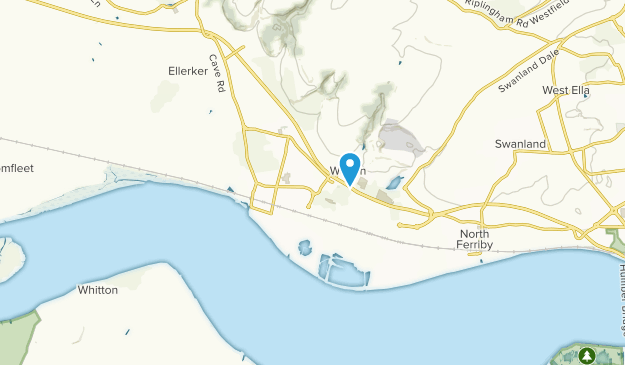 Brough, Yorkshire del Este Map