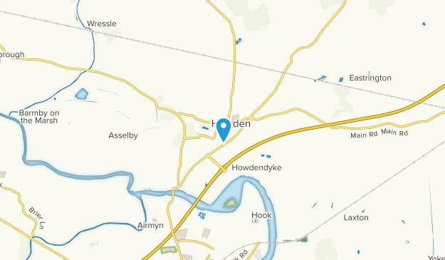 Howden, East Riding of Yorkshire Map