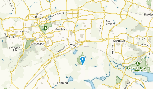 Basildon, Essex Map