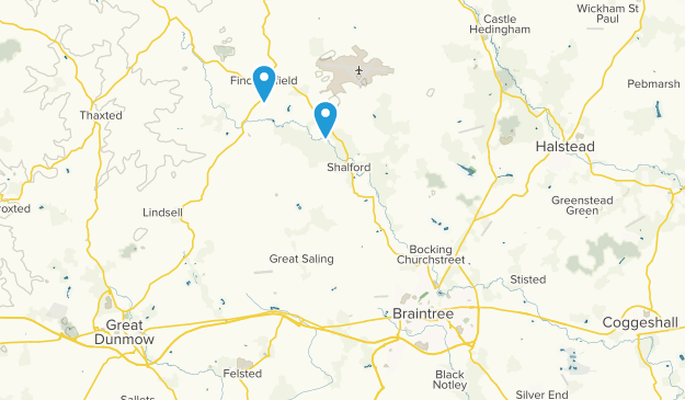Braintree, Essex Map