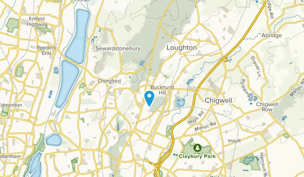 Buckhurst Hill, Essex Map