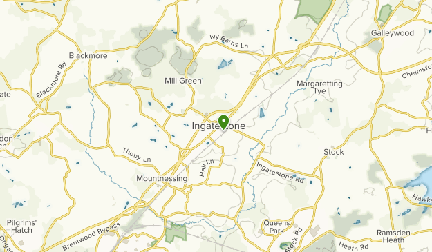 Ingatestone, Essex Map