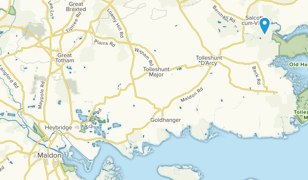 Maldon, Essex Map