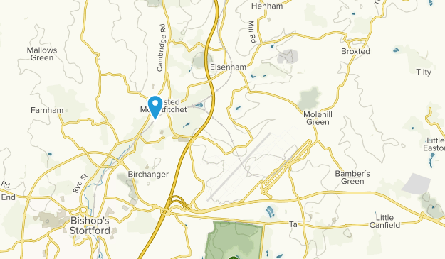 Stansted, Essex Map