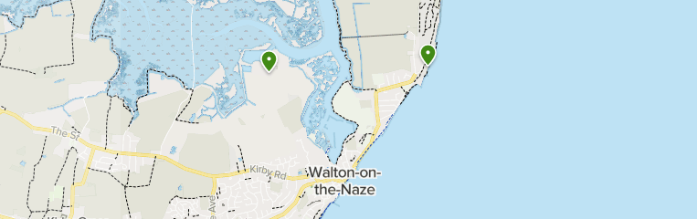 Walton On The Naze Map Best Trails near Walton On The Naze, Essex England | AllTrails