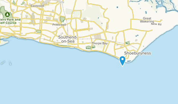 Westcliff-on-Sea, Essex Map