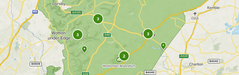 Map Of Tetbury And Surrounding Area Best 10 Trails And Hikes In Tetbury | Alltrails