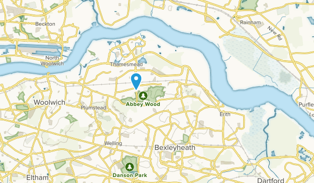 Belvedere, Grand Londres Map