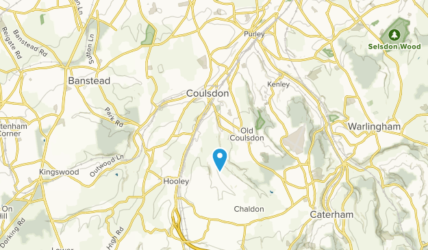 Coulsdon, Greater London Map
