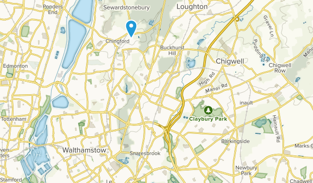 Ilford, Gran Londres Map