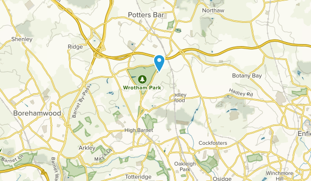 Municipio de Barnet, Gran Londres Map