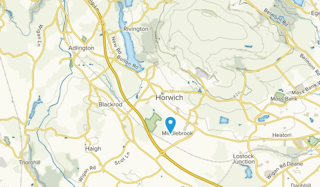 Horwich, Greater Manchester Map