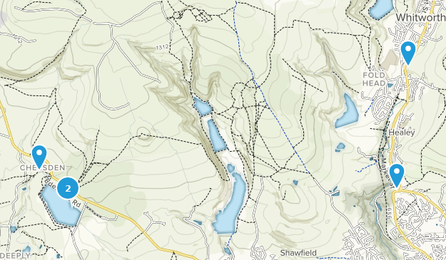 Rochdale, Greater Manchester Map