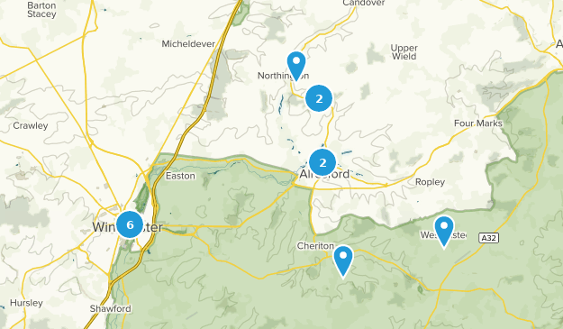 Alresford, Hampshire Map