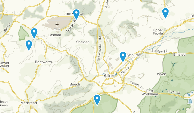 Alton, Hampshire Map