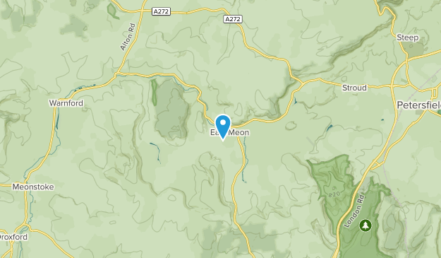 East Meon, Hampshire Map