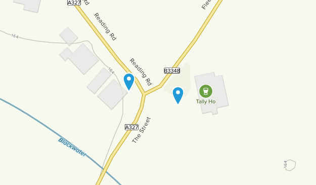 Eversley, Hampshire Map
